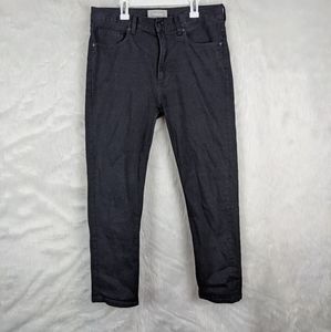 Everlane- black high rise jeans